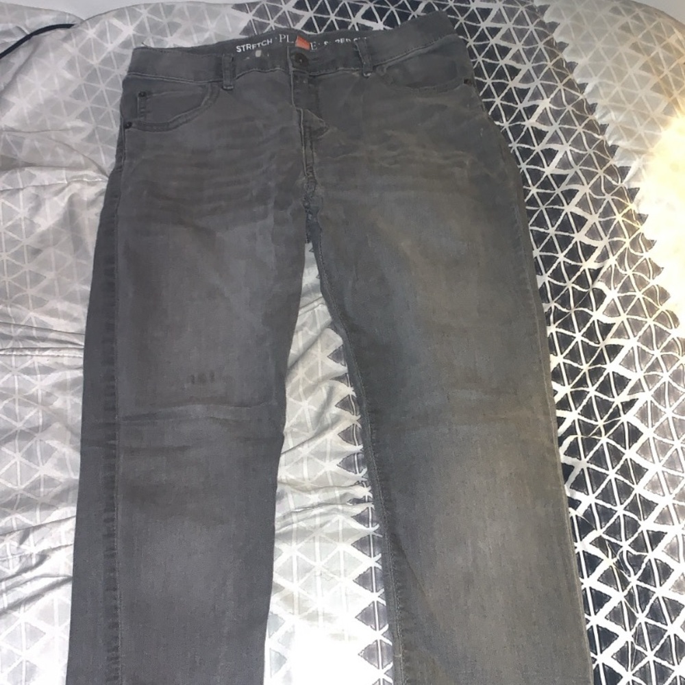 Grey jeans